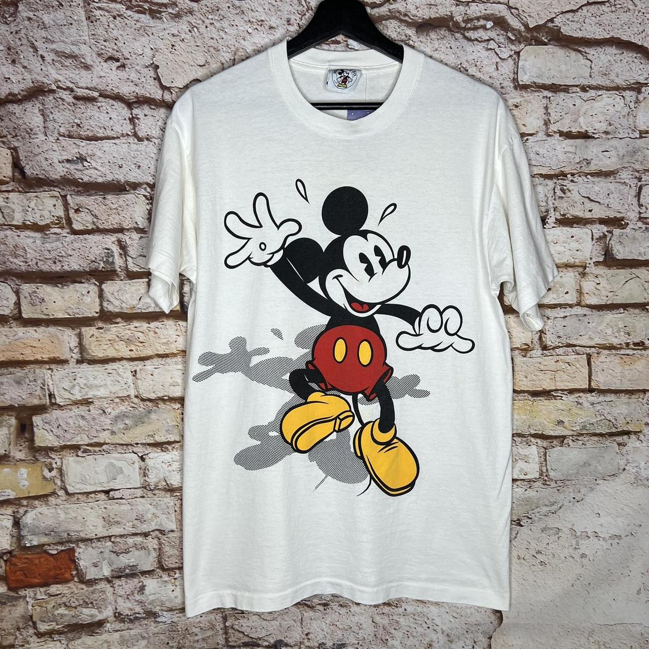 Mickey mouse t shirt vintage hotsell