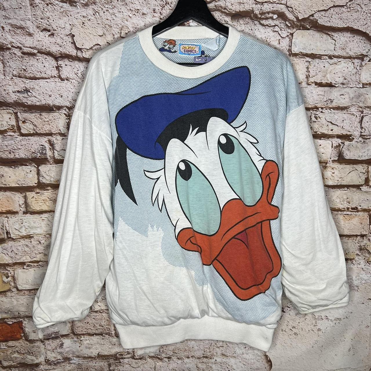 Vintage Disney Donald Duck outlets Reversible sweater