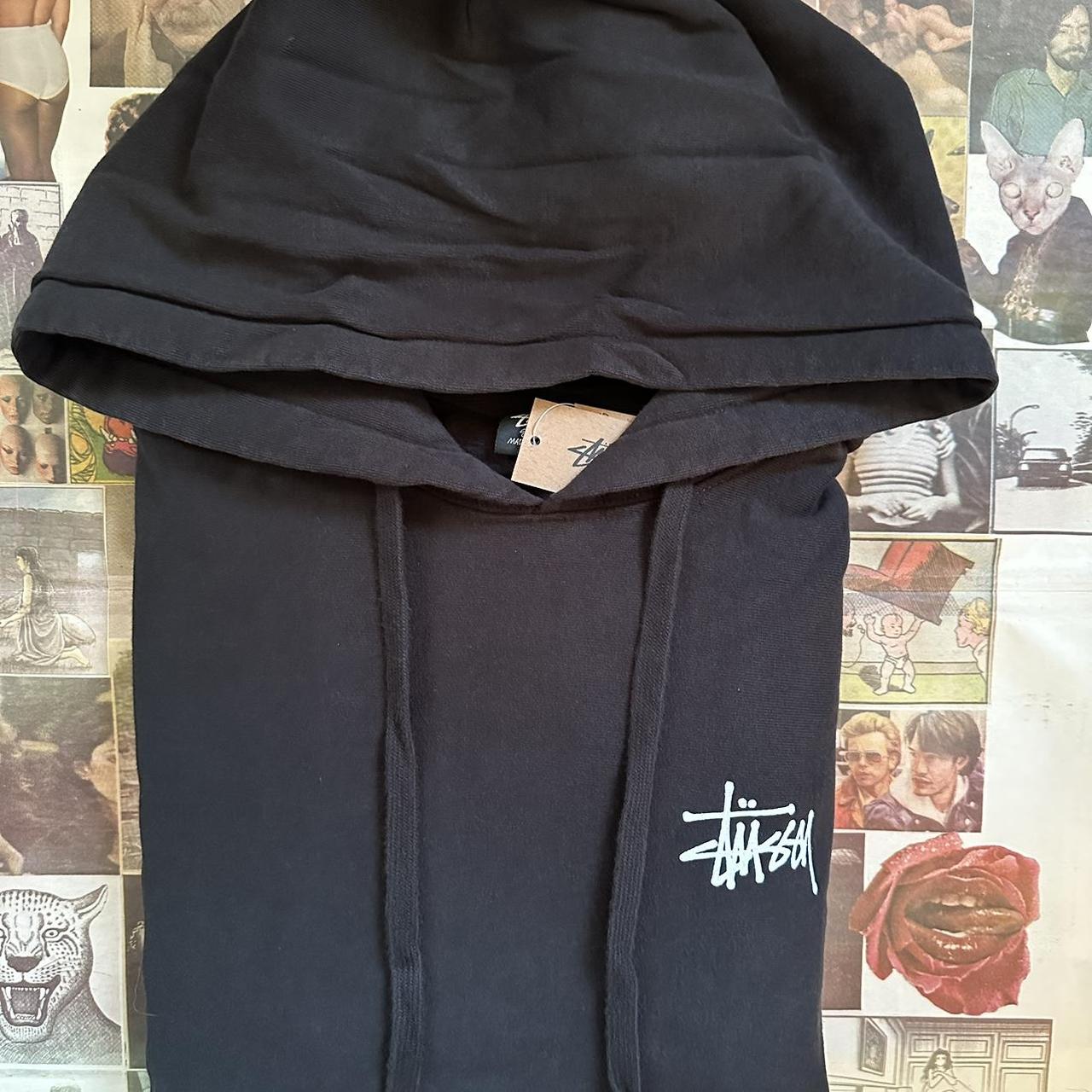 Stussy basic hoodie black online