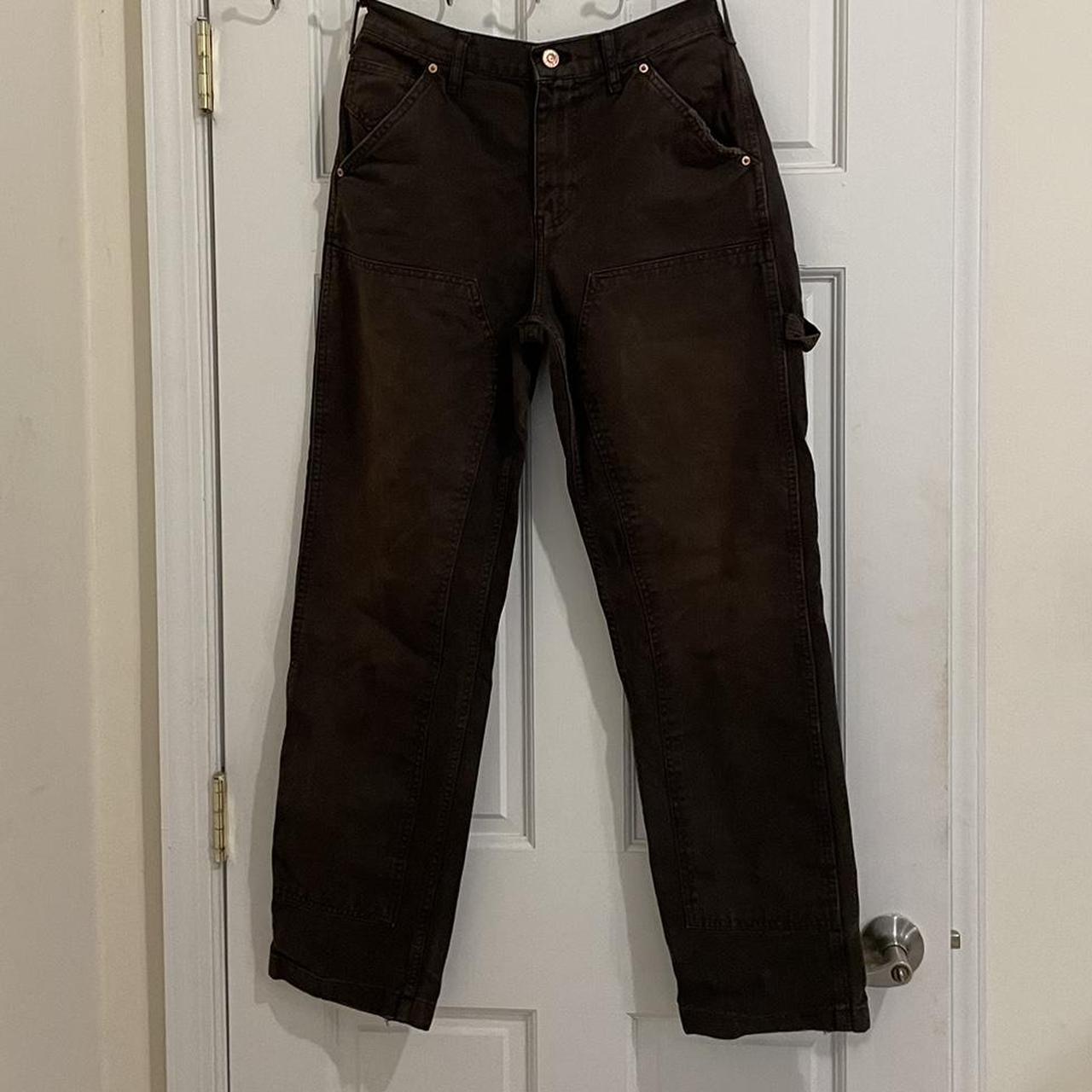 BDG denim workwear pants in size 29 x 32, waist fits... - Depop