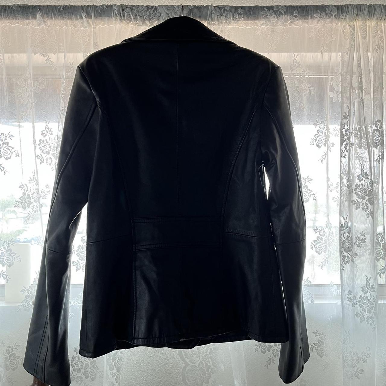 Kenneth Cole Women's Black Coat | Depop