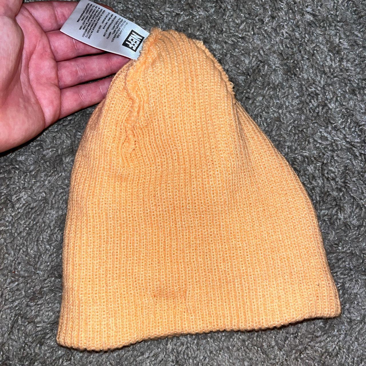 Orange sales neff beanie