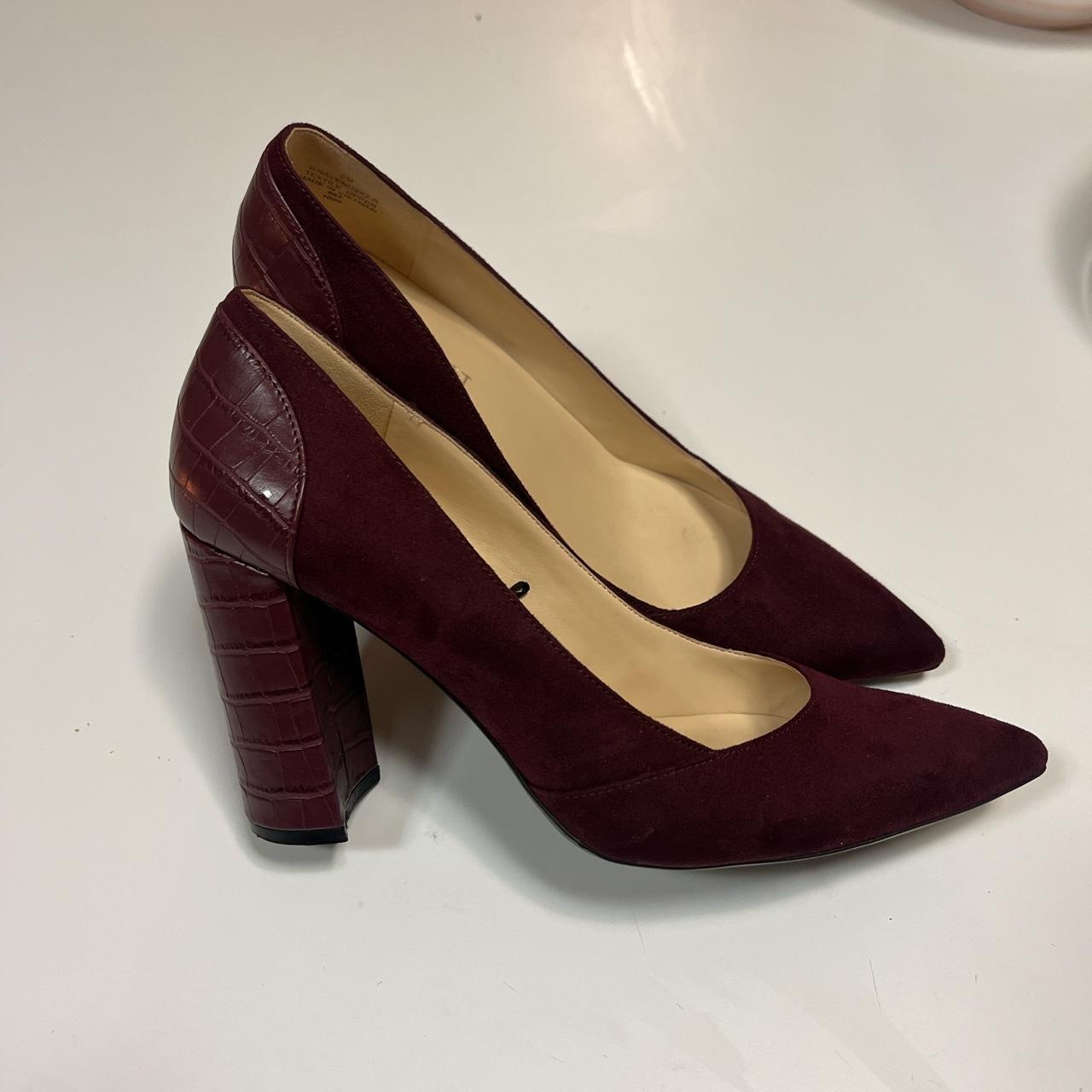 Nine west hot sale velvet heels