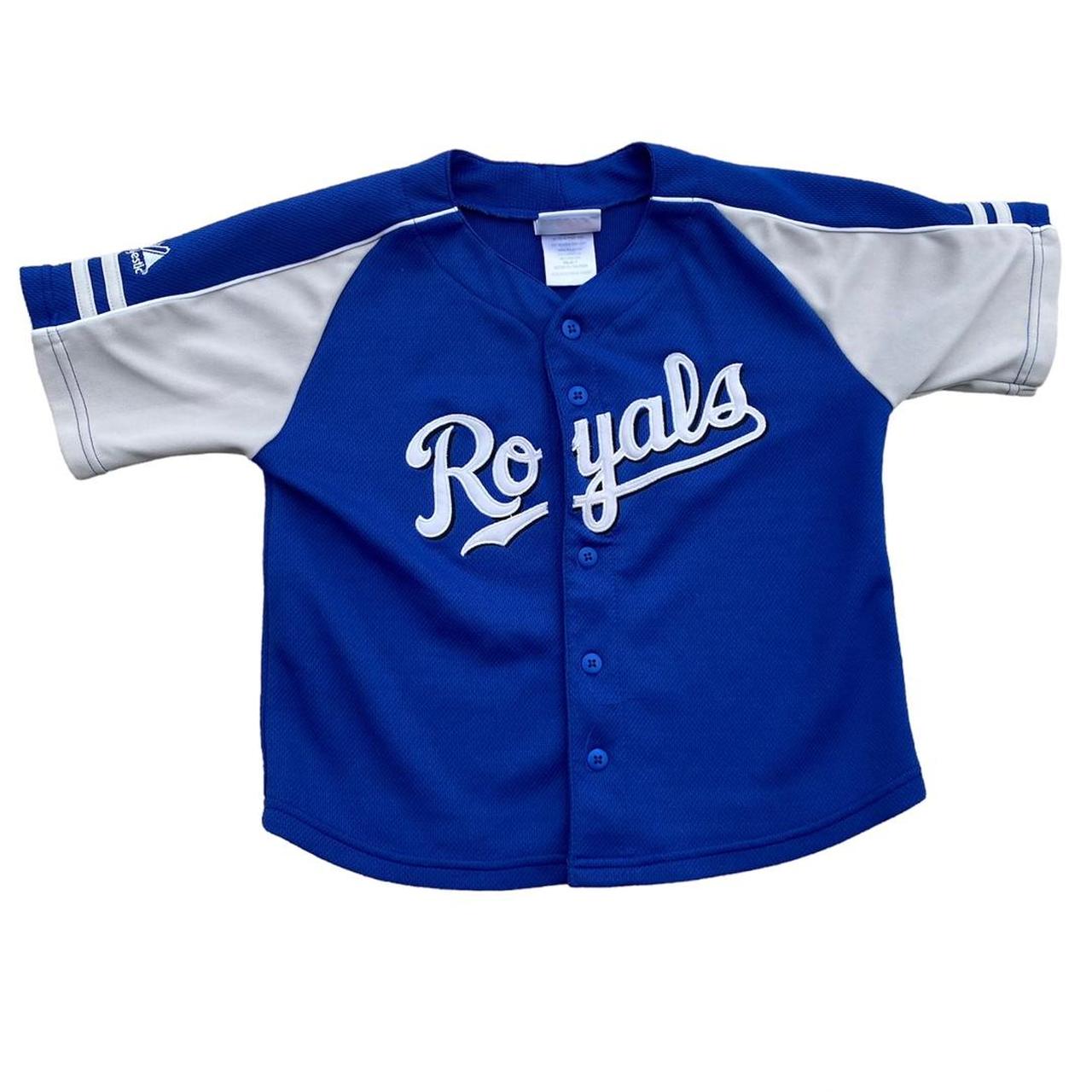 Majestic Kansas City Missouri Royals youth jersey - Depop