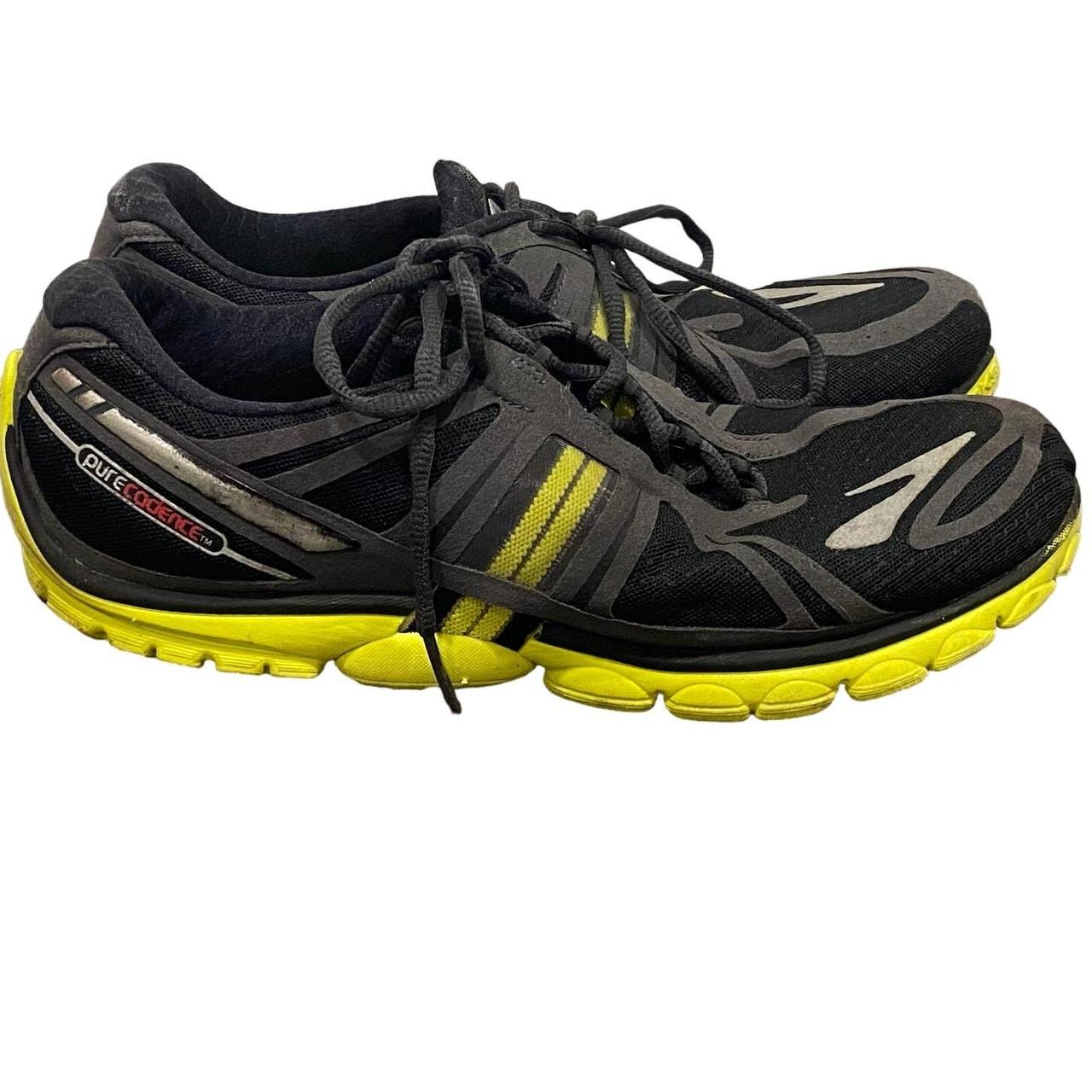 Brooks Pure Cadence Men s Black Yellow Running Shoes. Depop