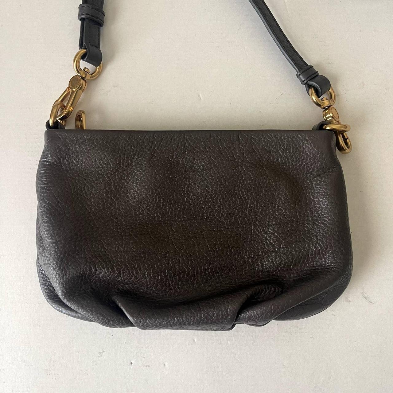 MARC BY MARC JACOBS Classic Q Percy BLACK Leather - Depop