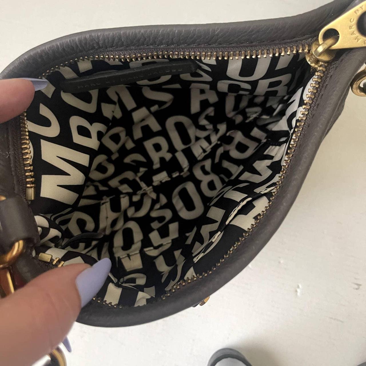 MARC BY MARC JACOBS Classic Q Percy BLACK Leather - Depop