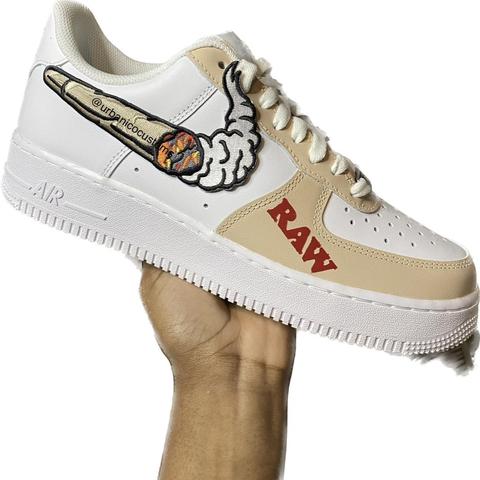 Raw How Much Are Custom Nikes Custom Hand-painted Air Force