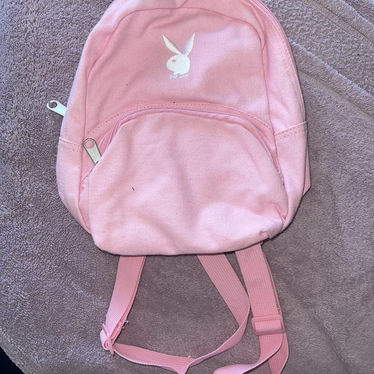 Pacsun x Playboy mini pink backpack Depop