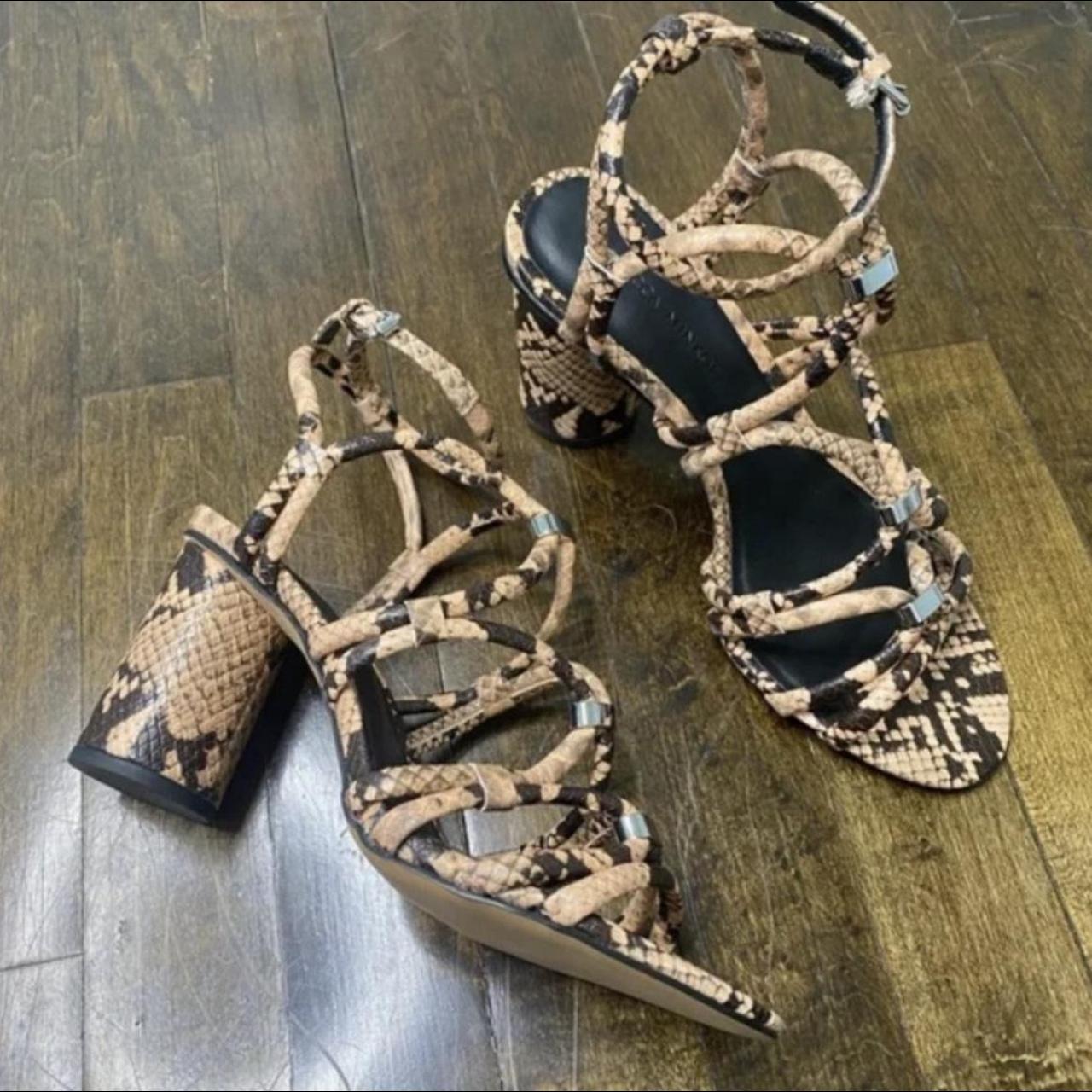 Rebecca Minkoff Apolline Strappy Cage Heeled Sandals Depop