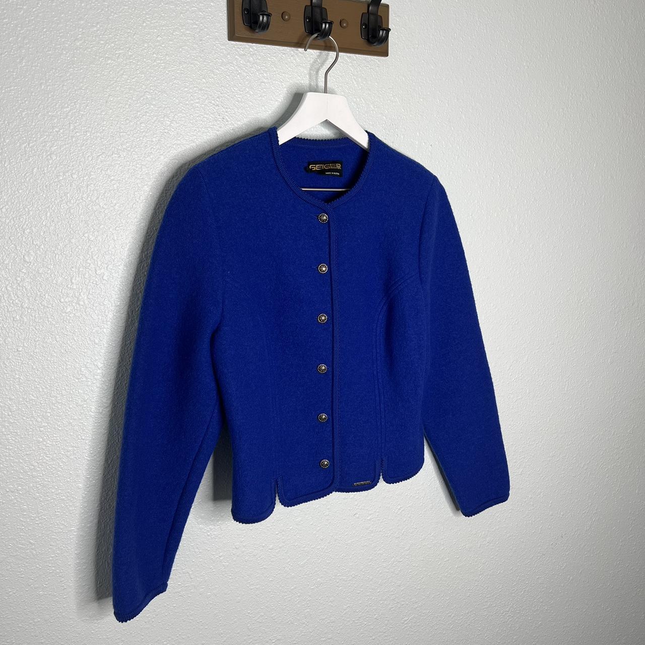 Women's Blue Jacket Depop