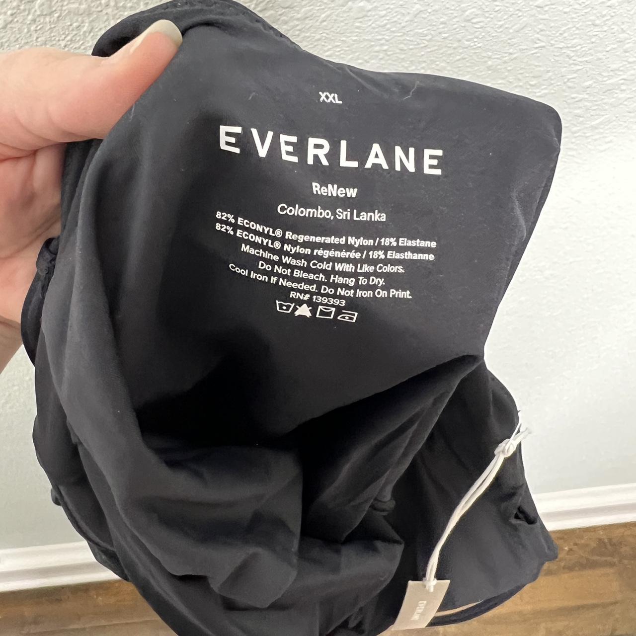 Everlane Women's Black Swimsuit-one-piece | Depop