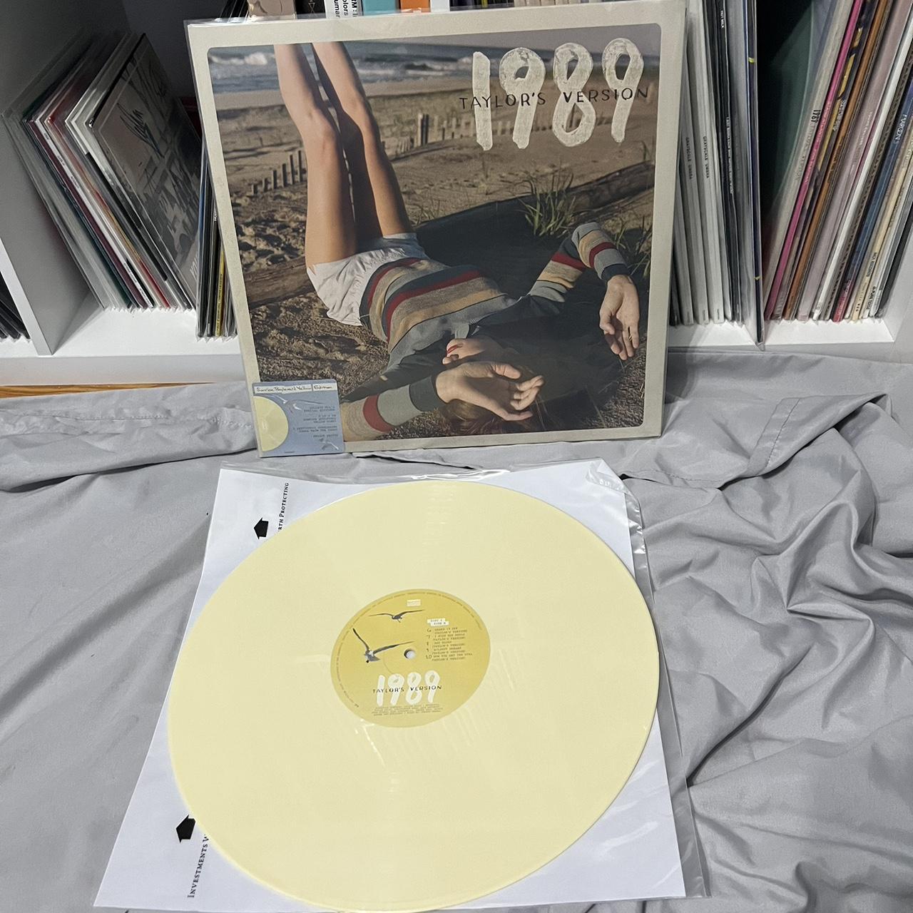 Taylor Swift's Lover record With both blue and pink - Depop