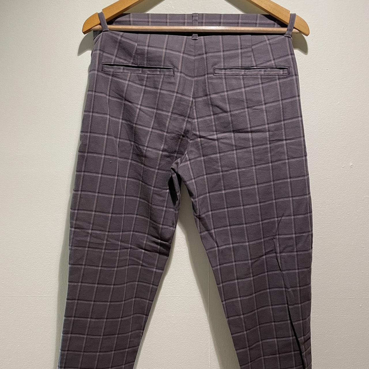 Primark plaid chino pants, men size 30x30 preppy... Depop