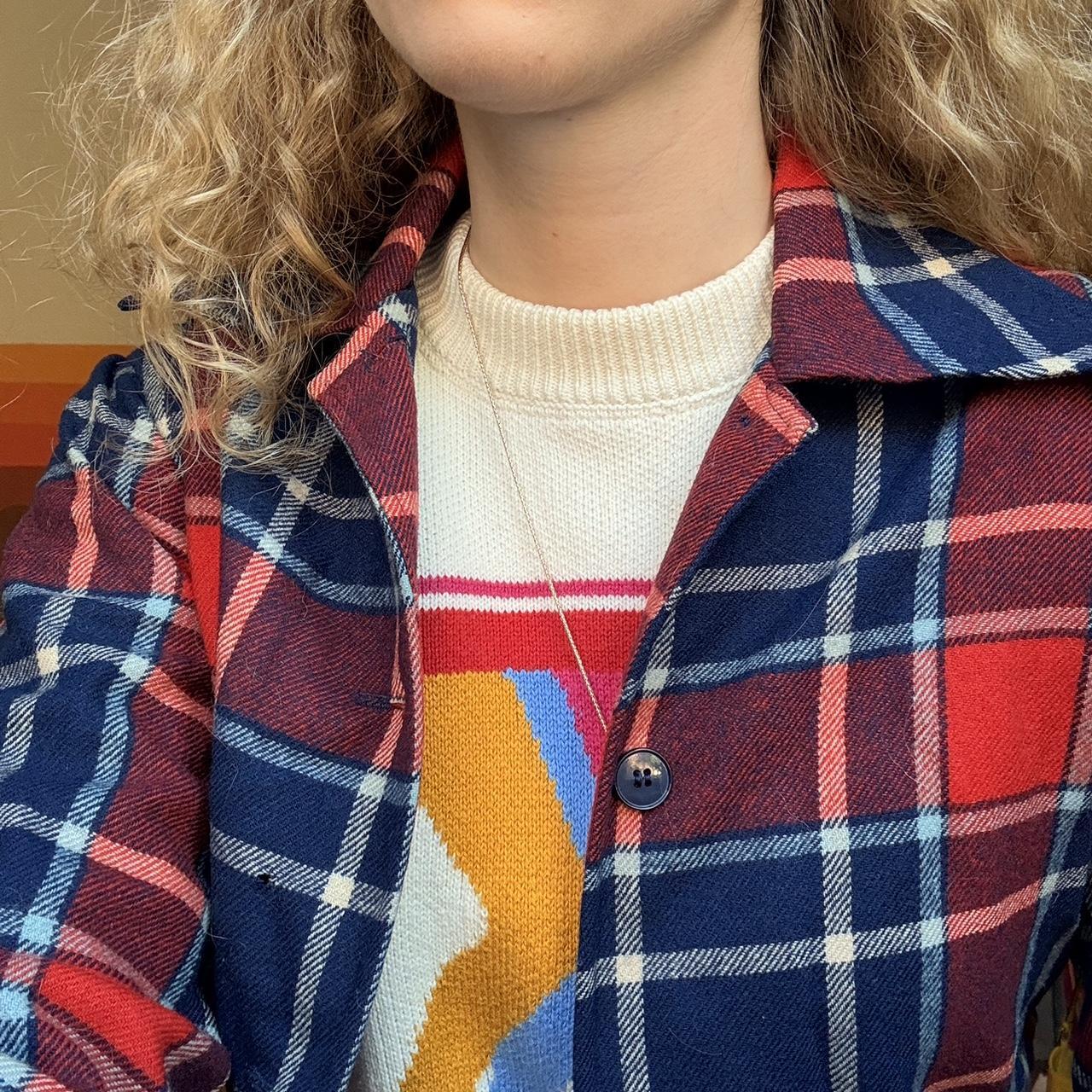 Pendleton Women's Jacket - Multi/Blue - S – Vinta… - image 3