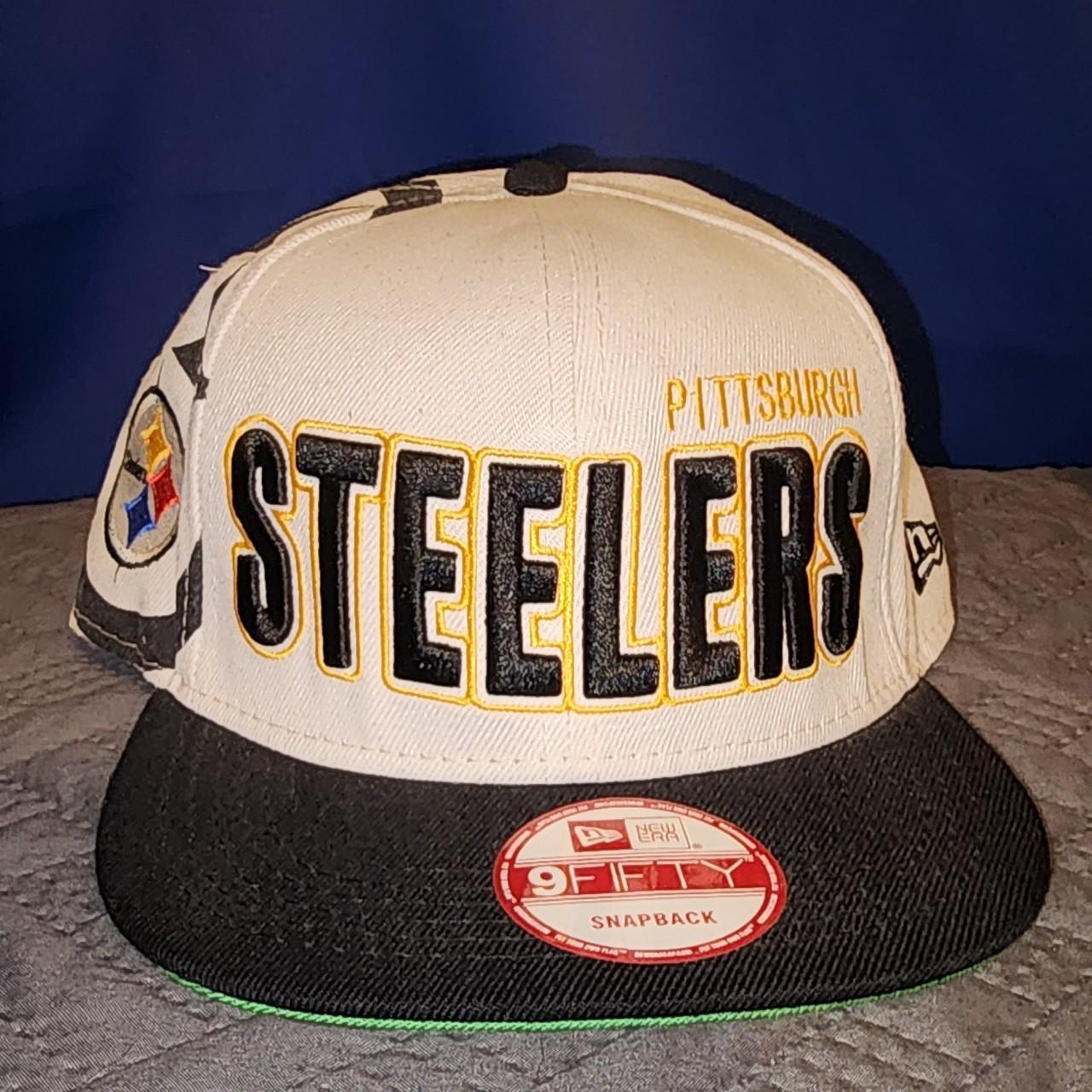 Mitchell & Ness Pittsburgh Steelers Snapback Hat - Depop