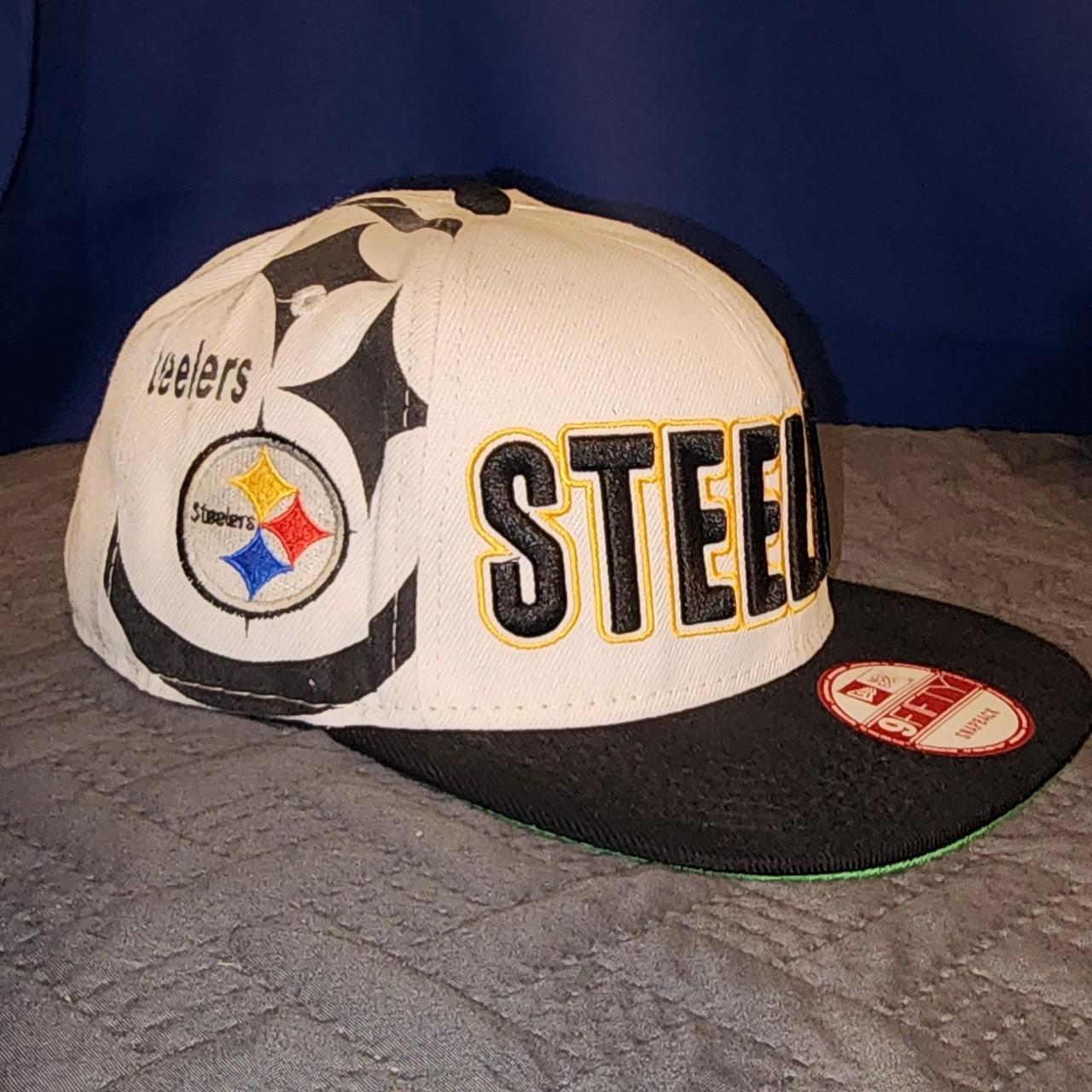 Mitchell & Ness Pittsburgh Steelers Snapback Hat - Depop