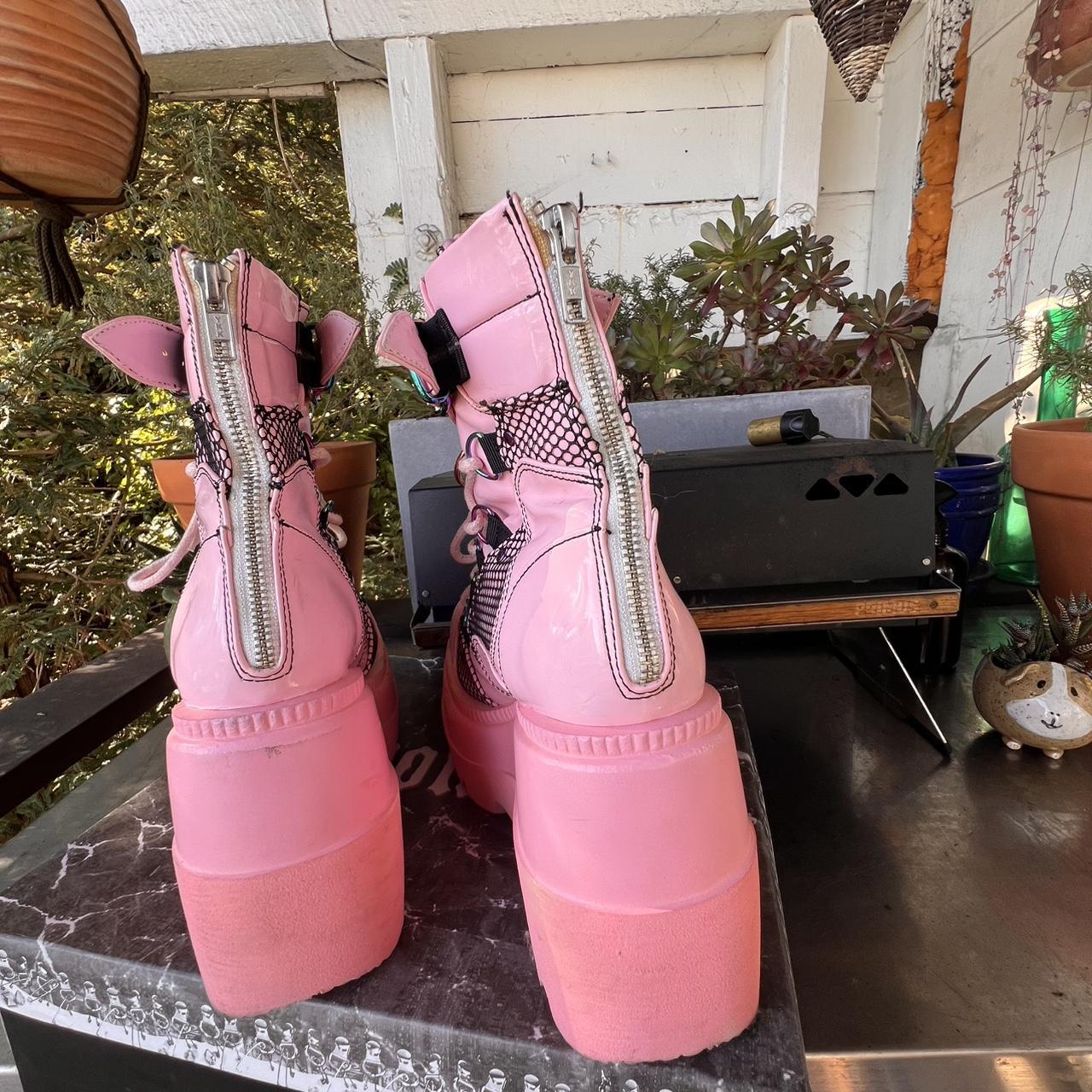 Demonia Women's Platform Boots - Pink - US 6 – De… - image 3