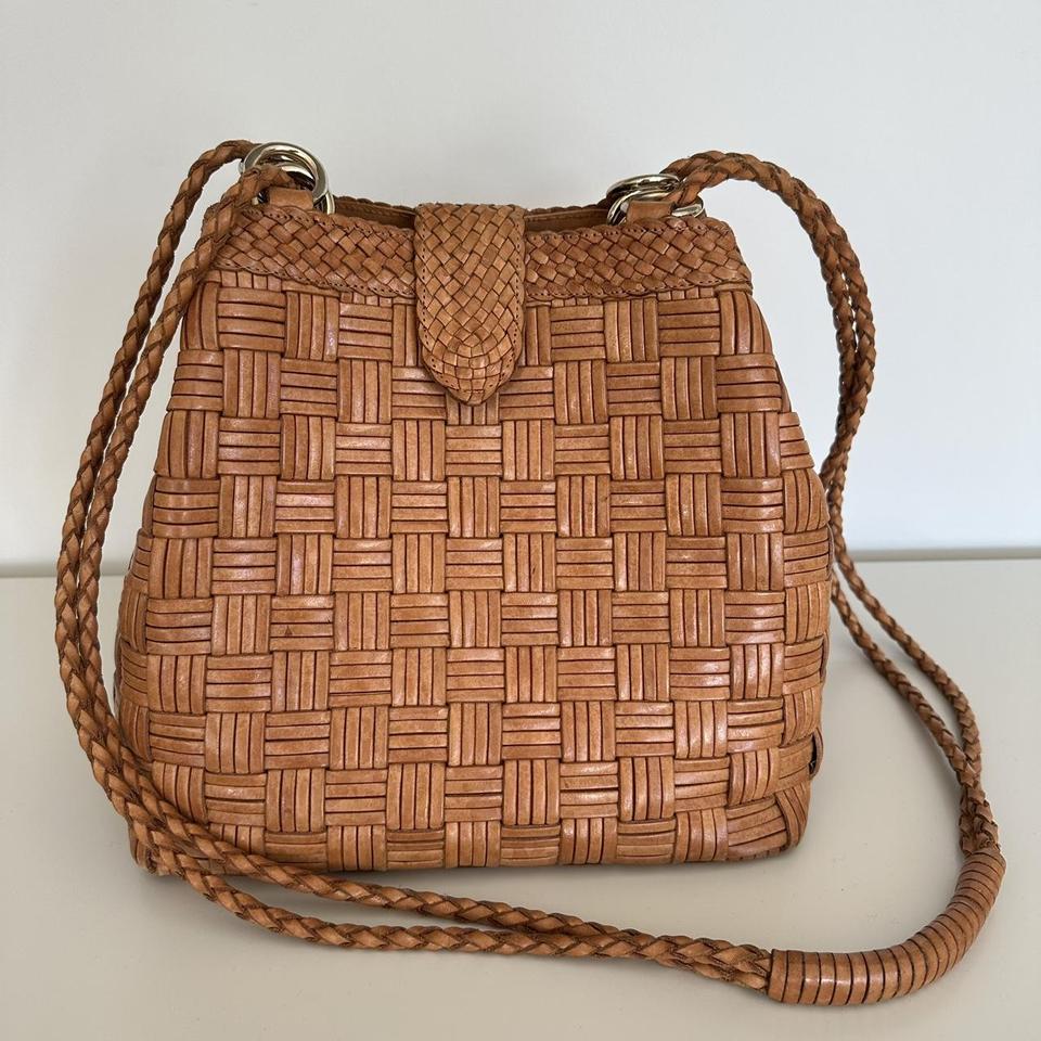 Cem woven 2024 leather purse