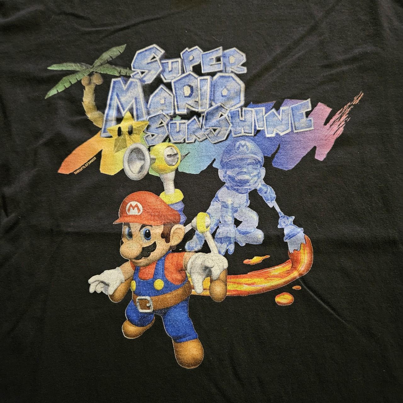 super mario sunshine shirt size large - Depop