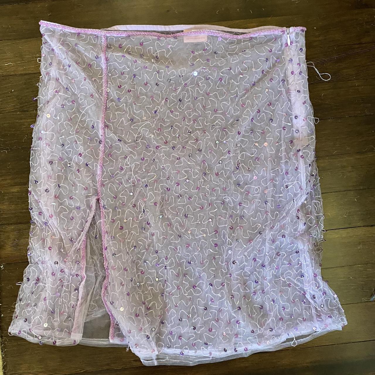 Dyspnea Women's Purple Skirt (3)