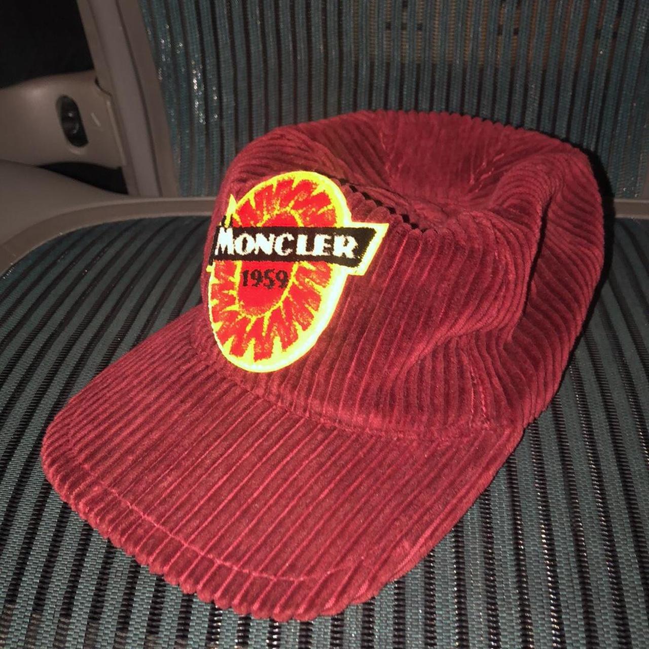 最も信頼できる 450 cap cord 1959 Moncler new brand Like new Depop | 帽子
