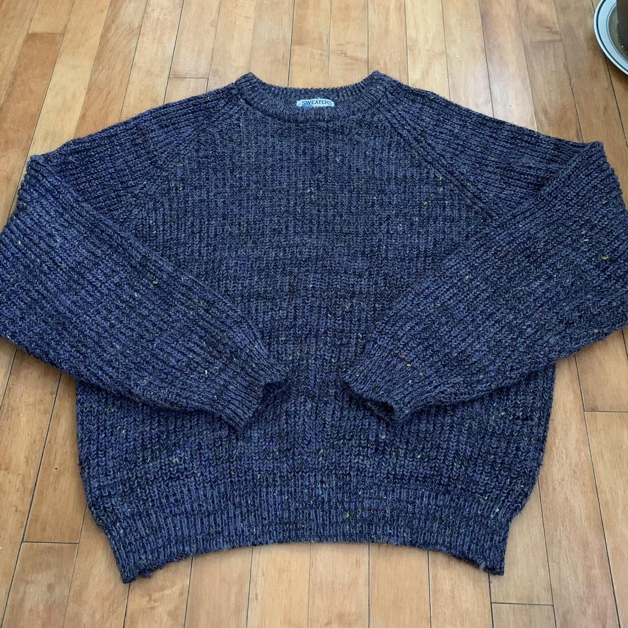 Louis vuitton merci knit sweater sz M Worn once for - Depop