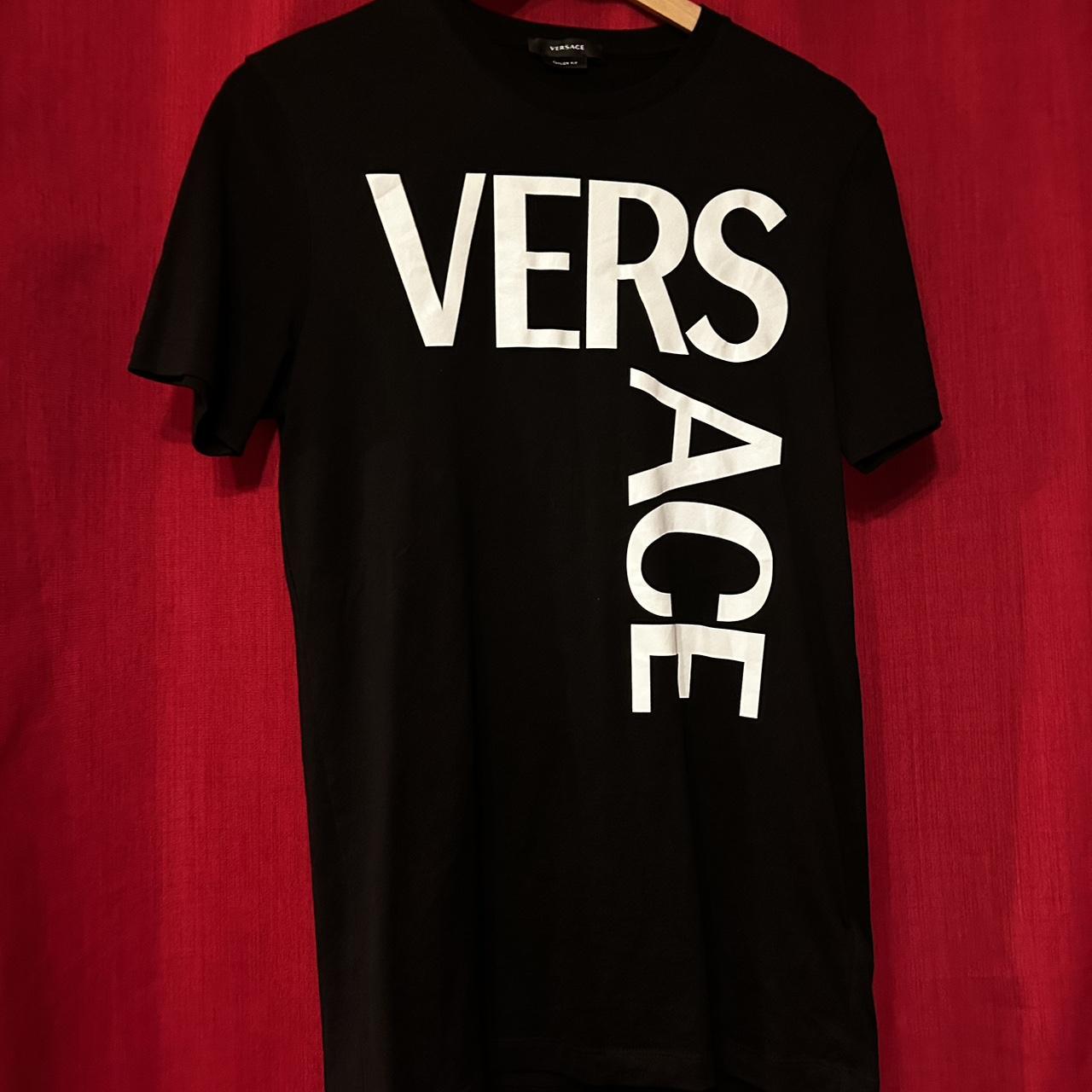 Versace t shirt top flannels