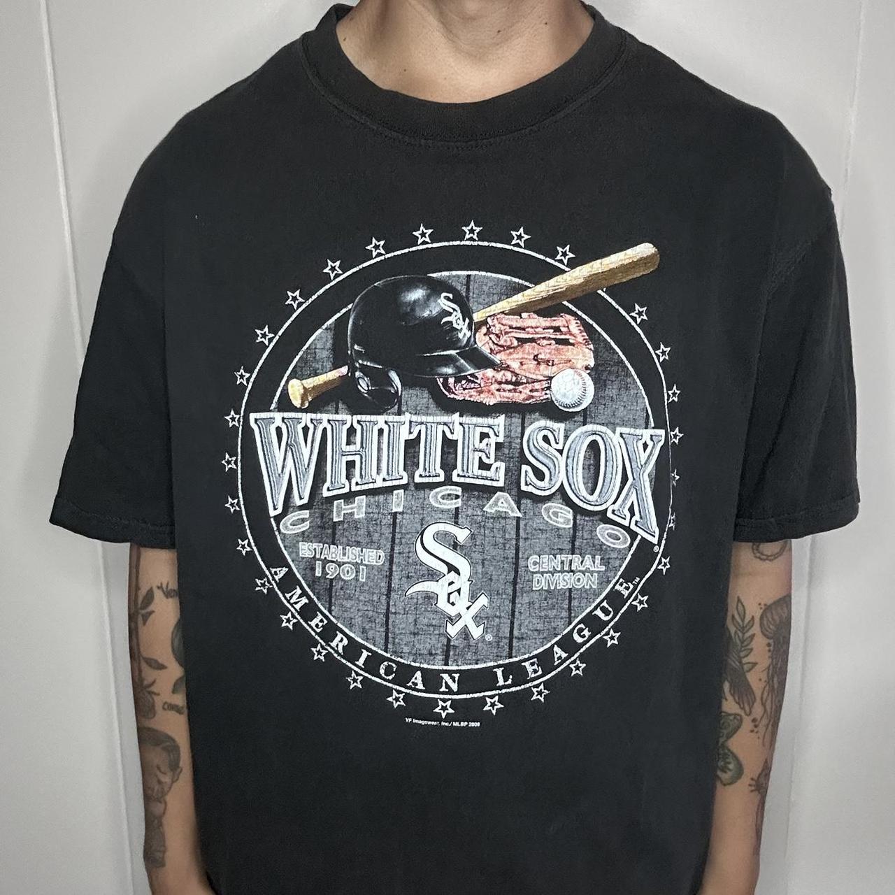 Chicago White Sox T Shirt 2005 AL Central Champions - Depop