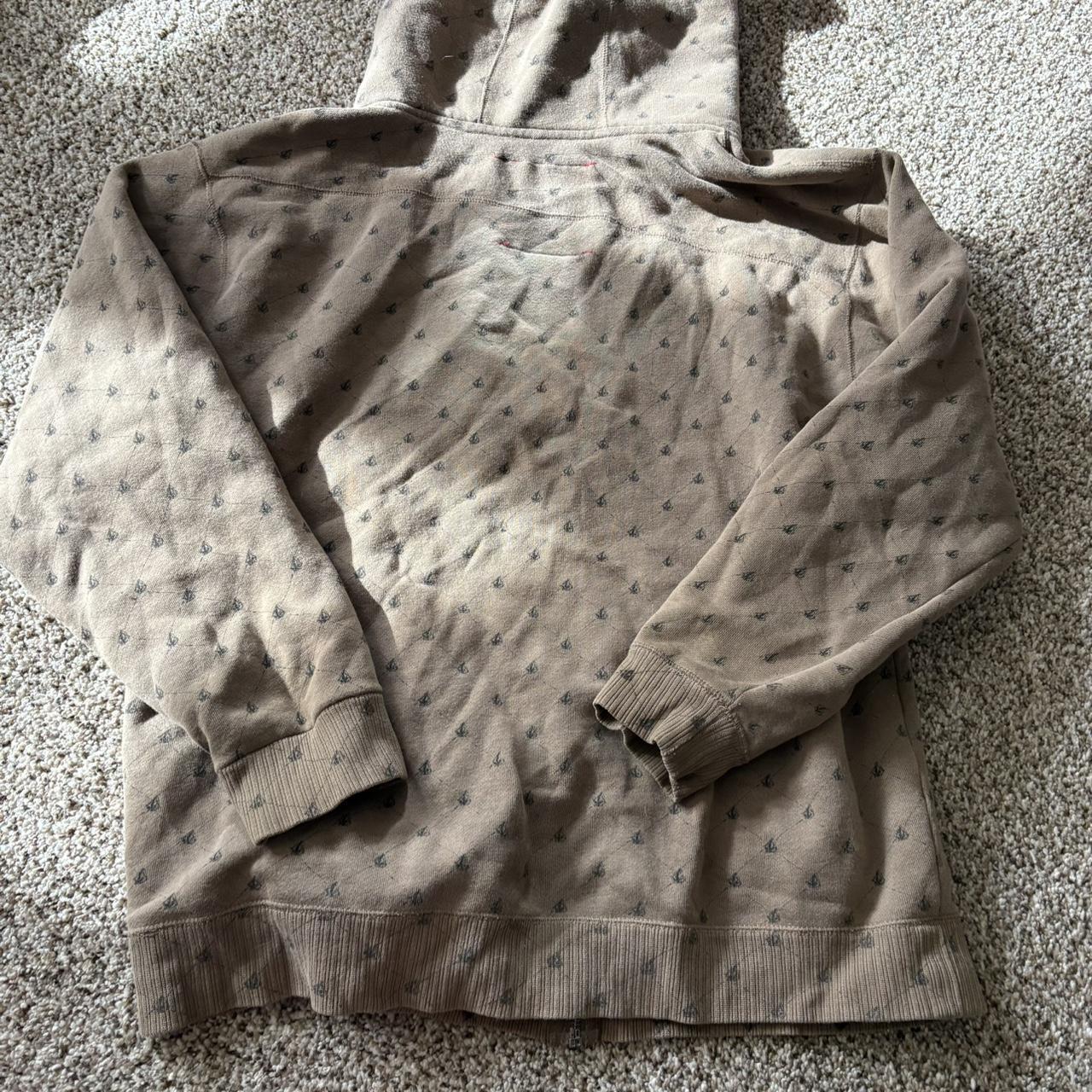 Volcom Men's Hoodie - Tan/Brown - L – Y2K Volcom … - image 2