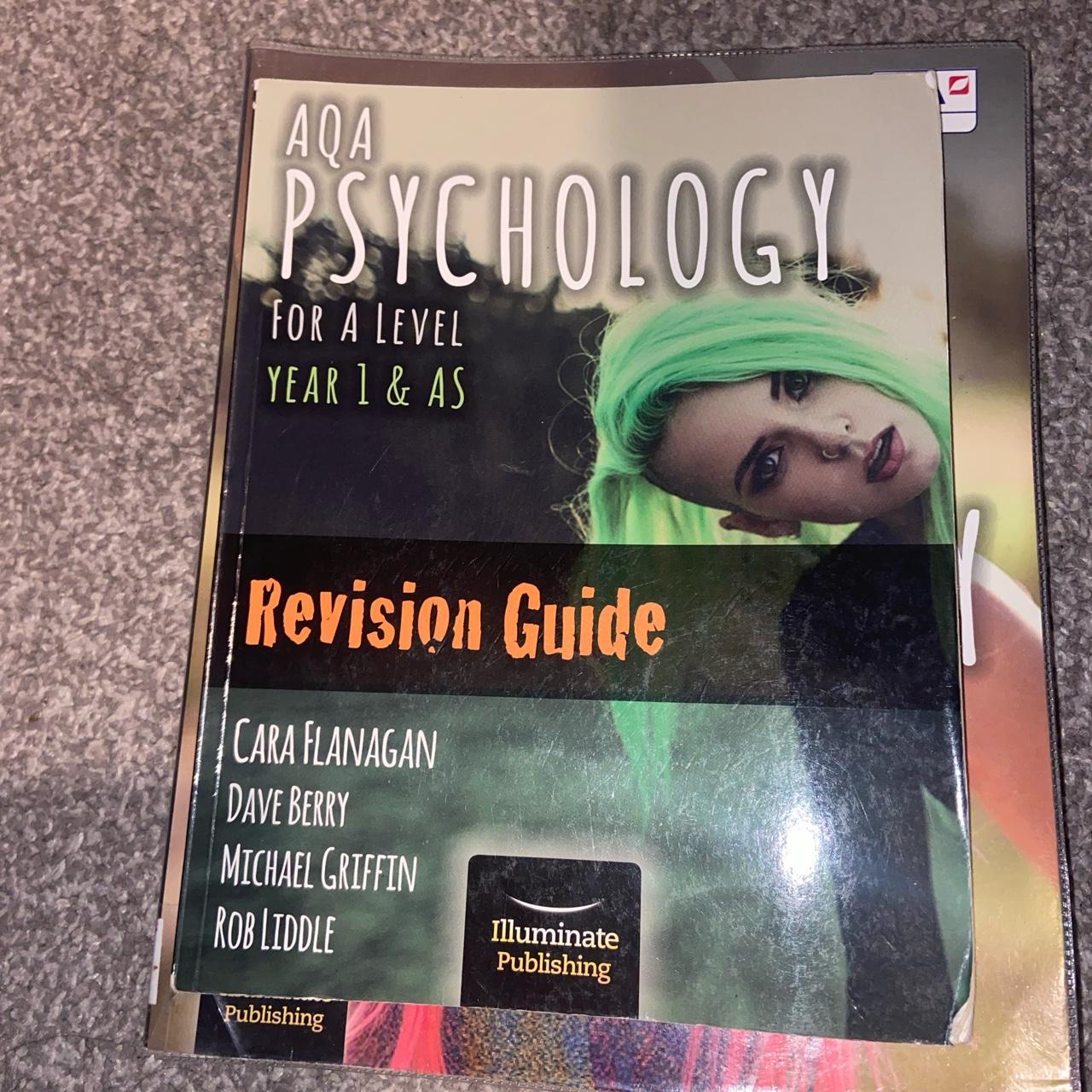 Psychology Revision Guide AQA A Level Used But... - Depop