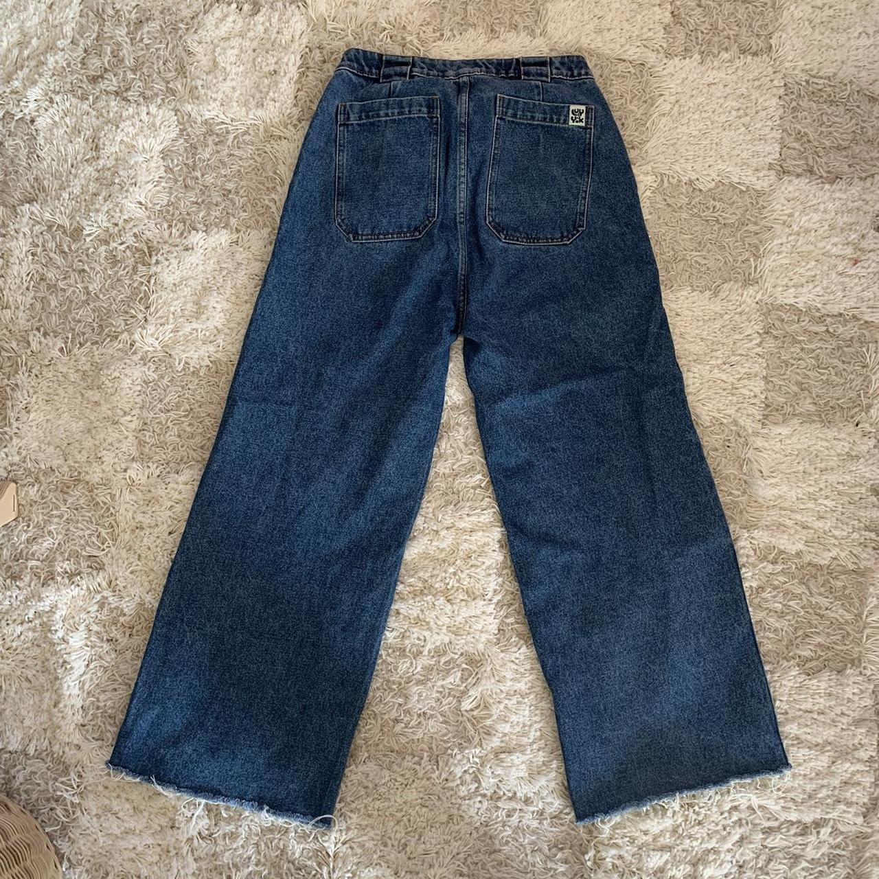 Lucy & Yak Wide-Legged Jeans. Marked size 28. The... - Depop