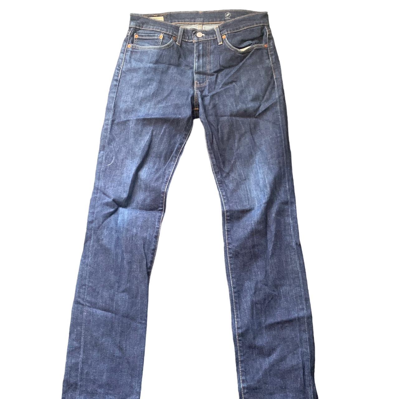 Levis 511 jeans -Colour Dark blue -Sizing W32... - Depop