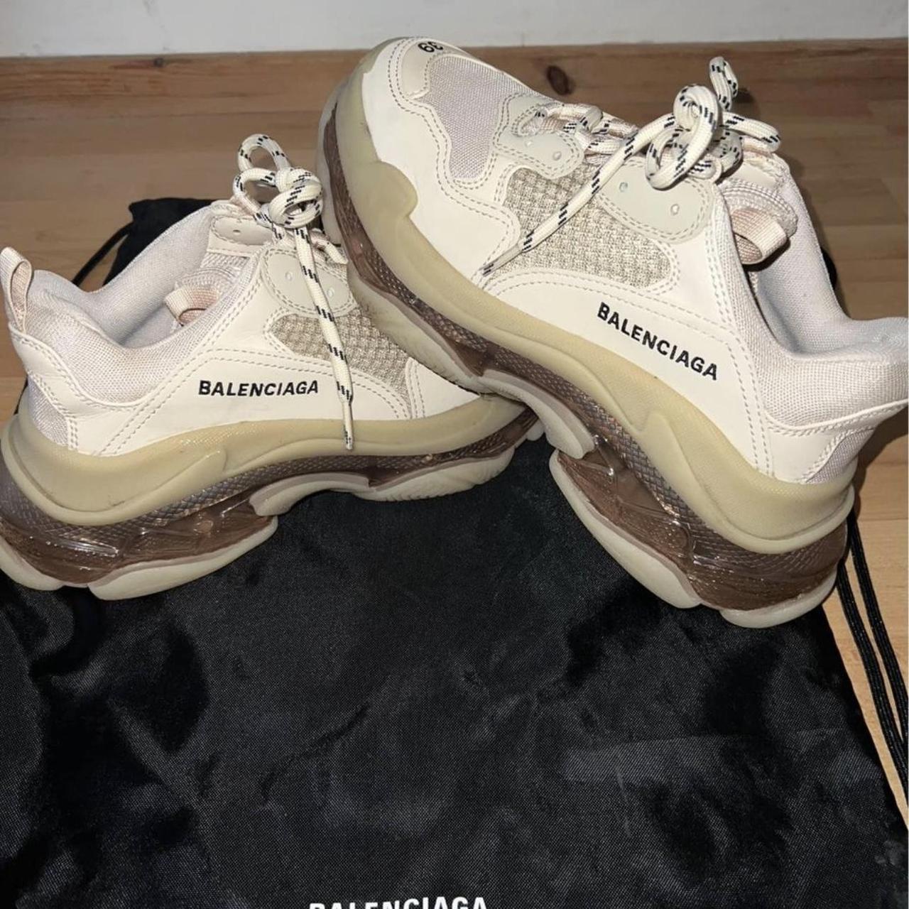 ✨Balenciaga Triple S ✨Clear/Nude ✨Size 39
