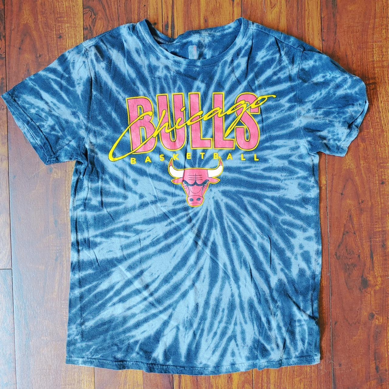 Chicago bulls tie dye hot sale shirt