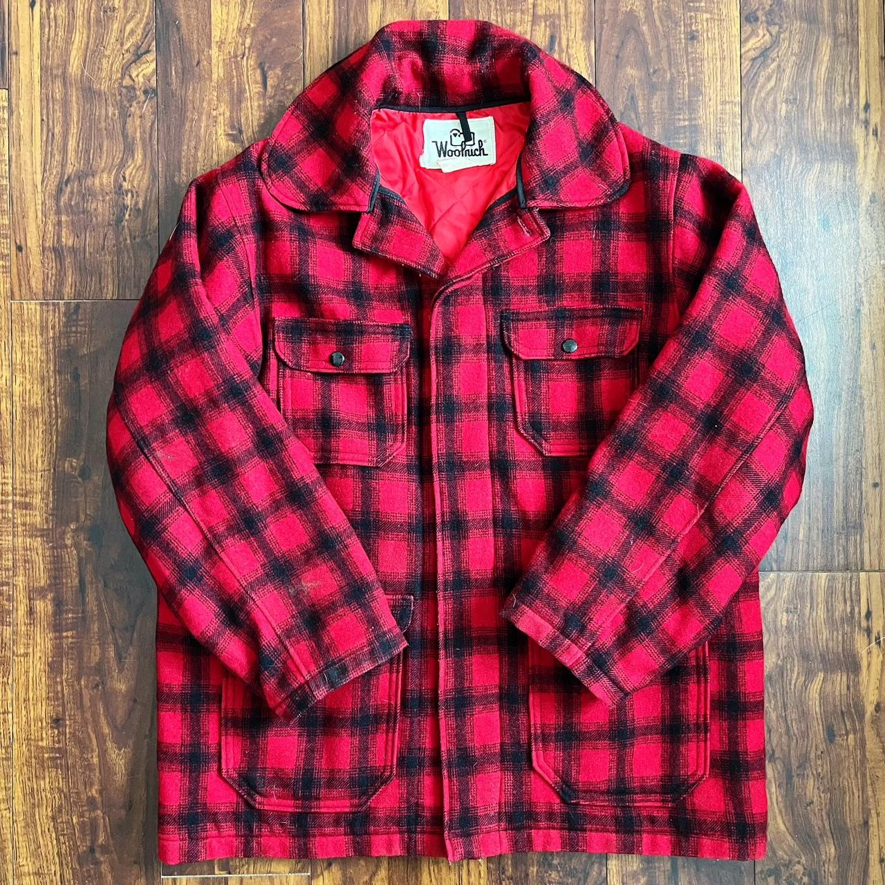 Vintage woolrich buffalo online plaid jacket