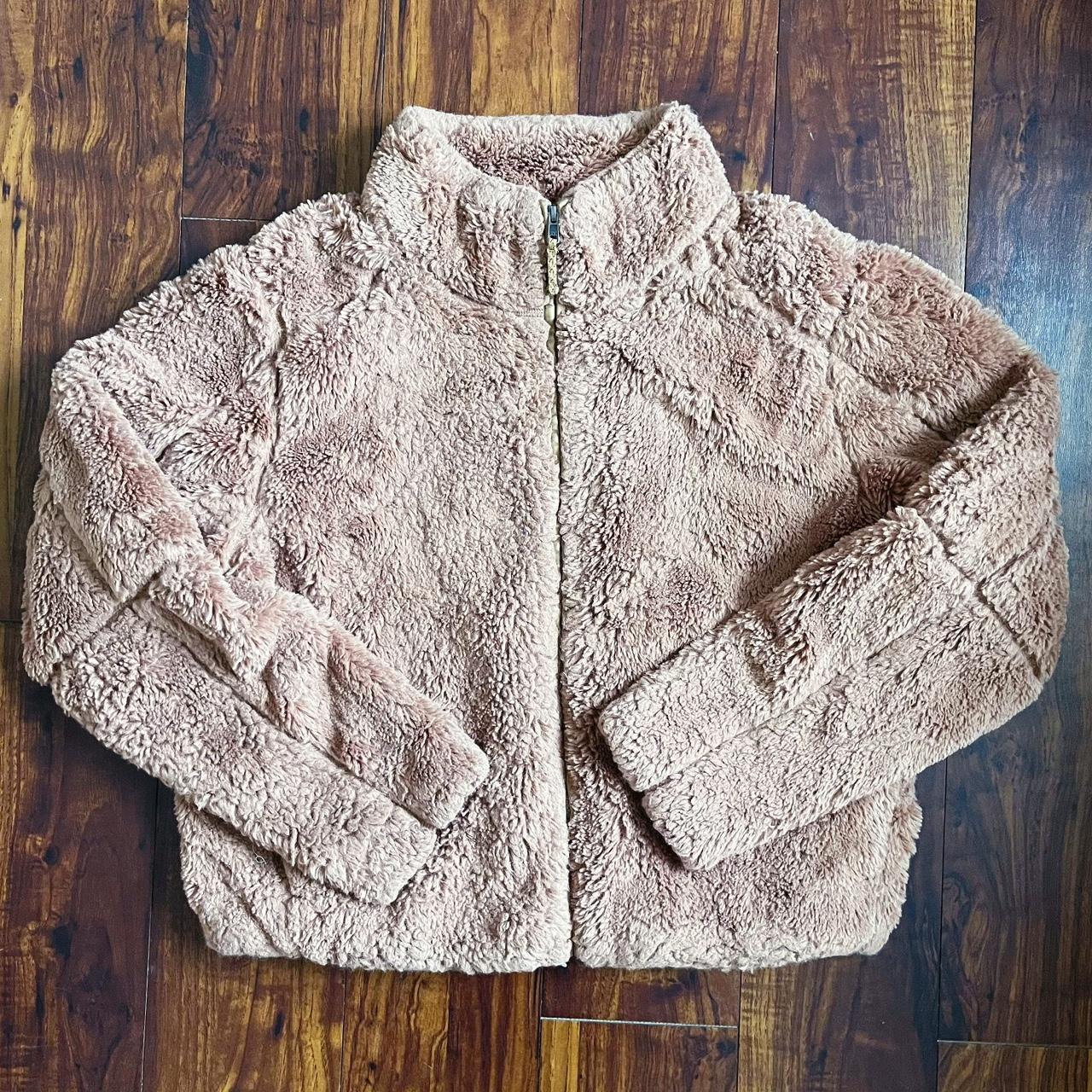 Patagonia Lunar Frost Fleece Jacket Coat. A. Depop