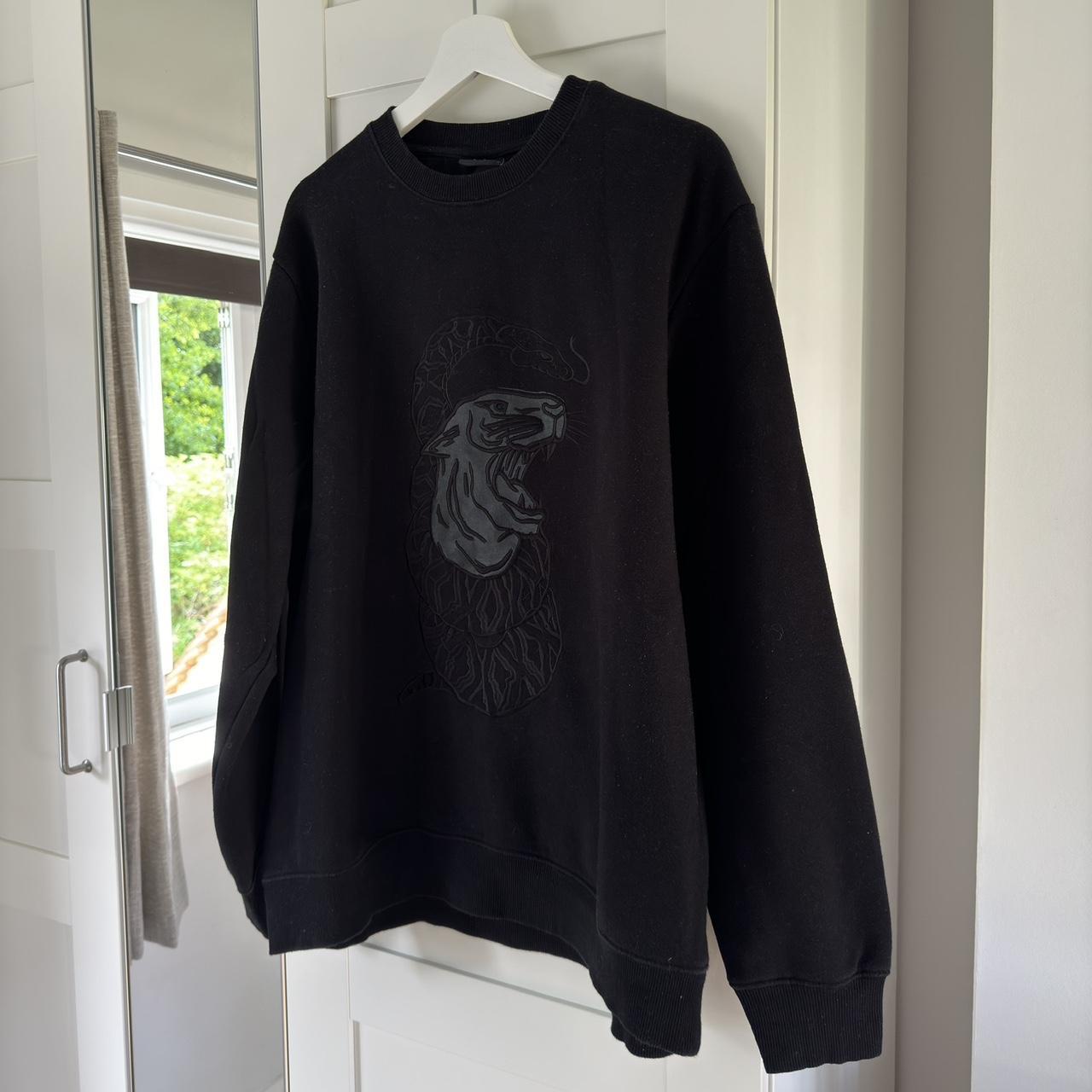 The Weeknd #XO x H&M black sweatshirt. Front | Depop