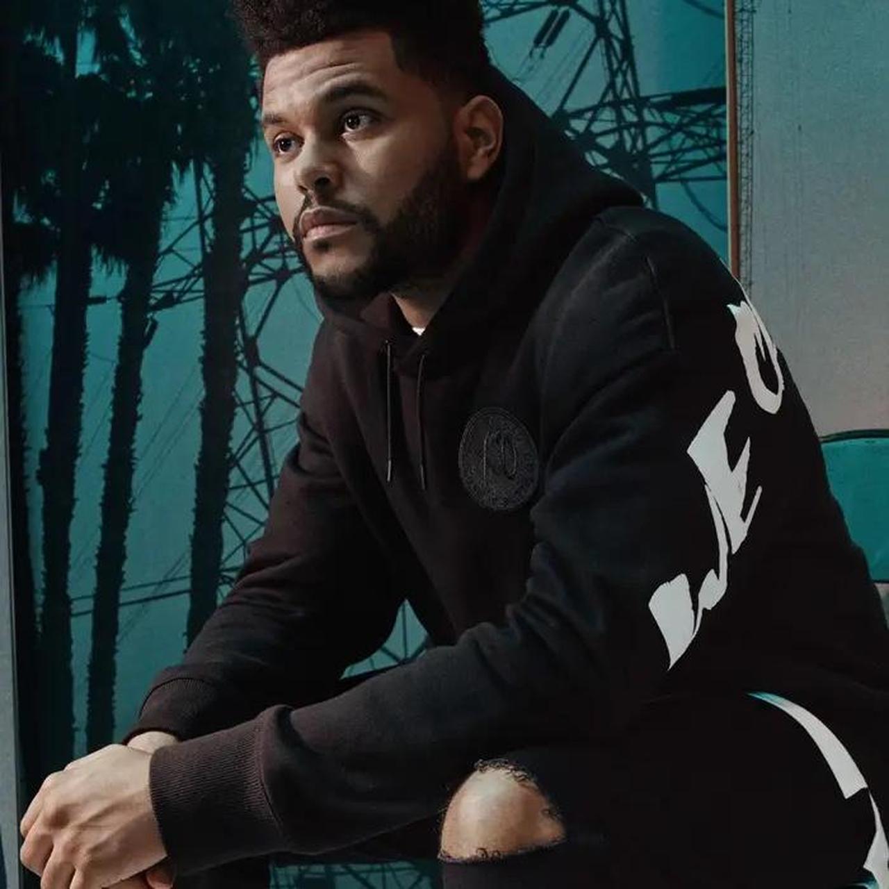 The Weeknd #XO x H&M black sweatshirt. Front | Depop