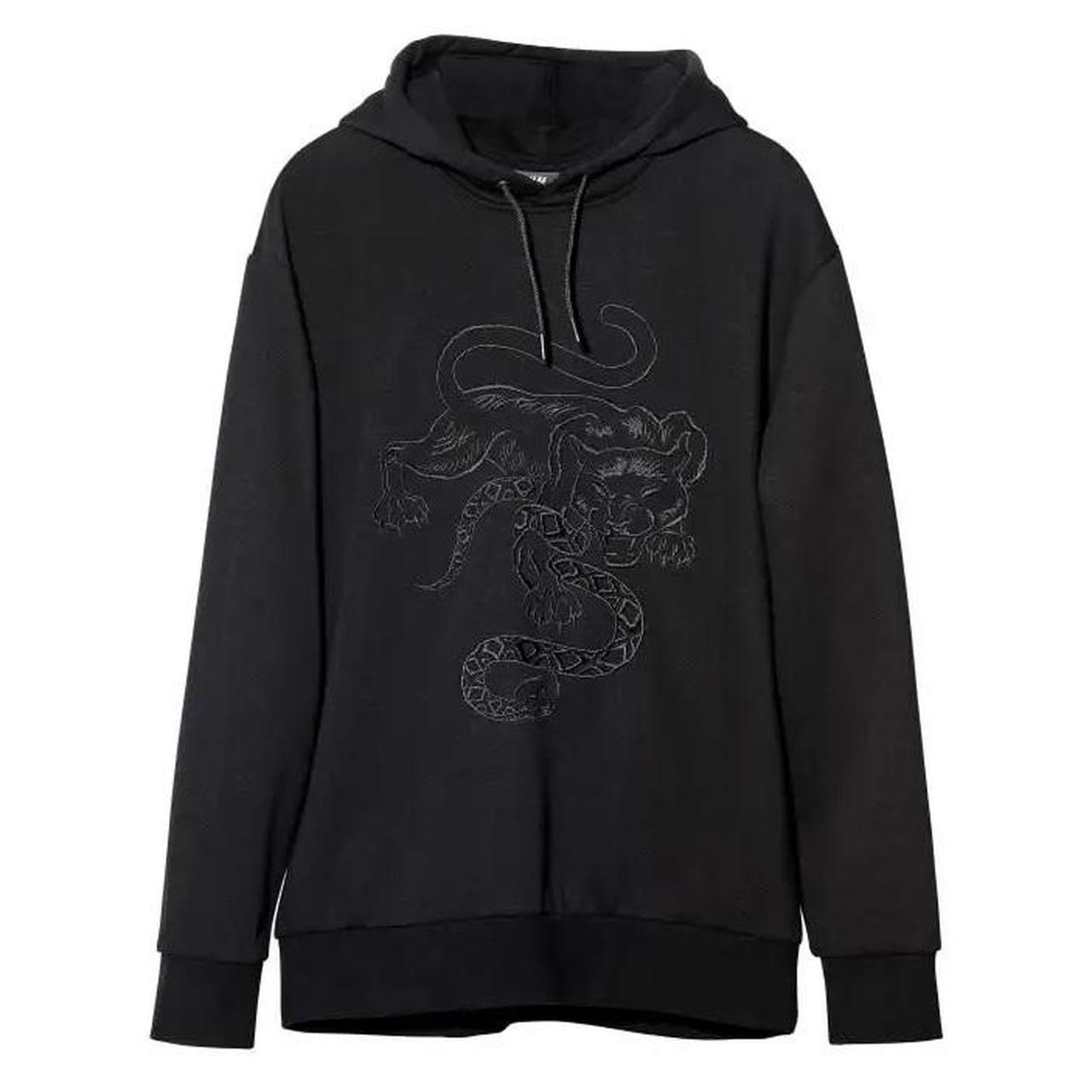 The Weeknd #XO x H&M black sweatshirt. Front | Depop
