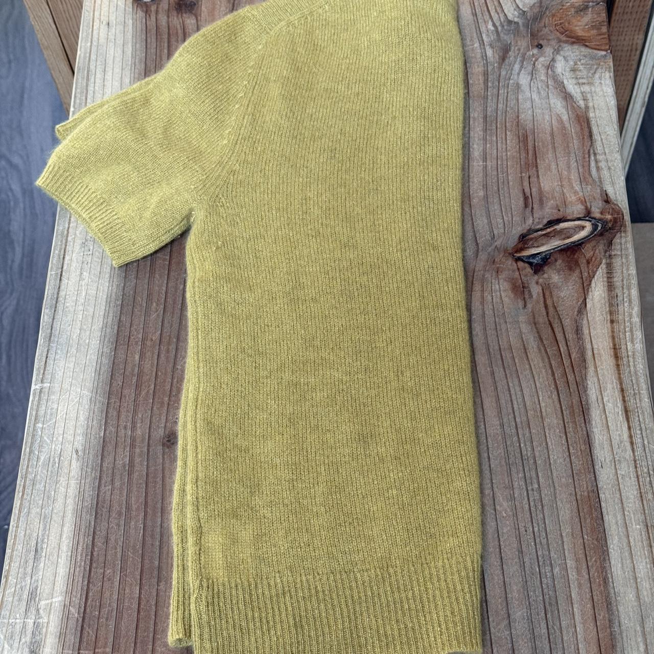 Women's Sweater - Yellow - S – White and Warren Y… - image 3