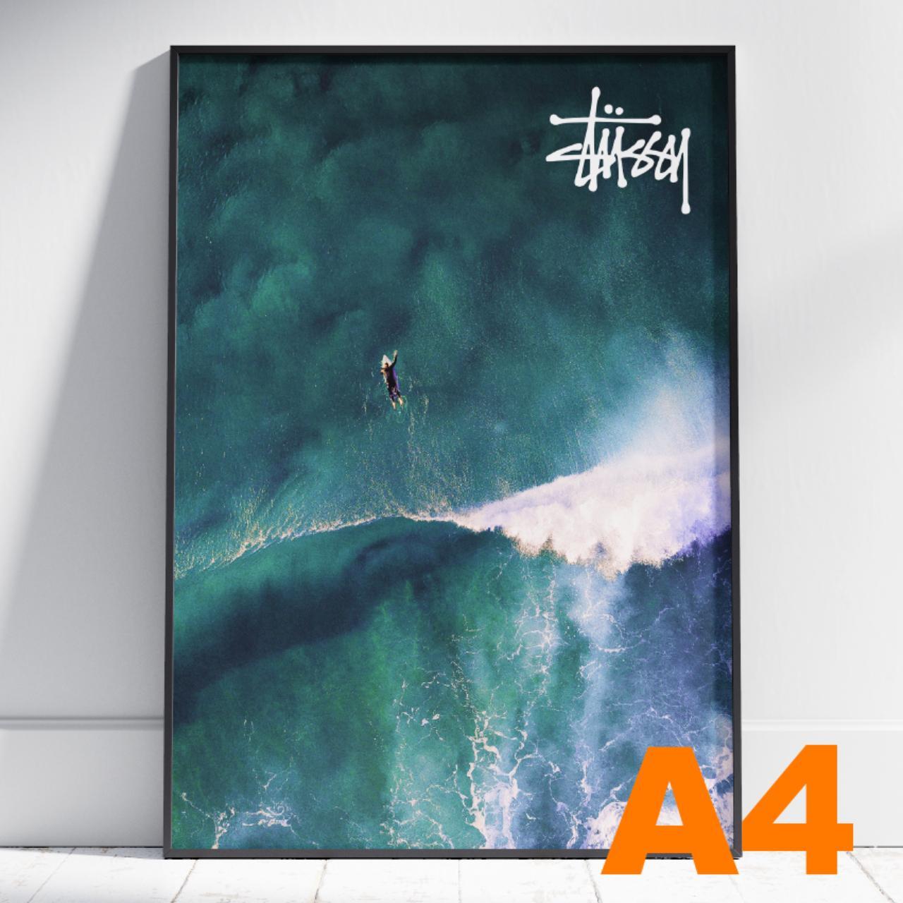 STUSSY ステューシー キャンバス ポスター PA49 | ポスター