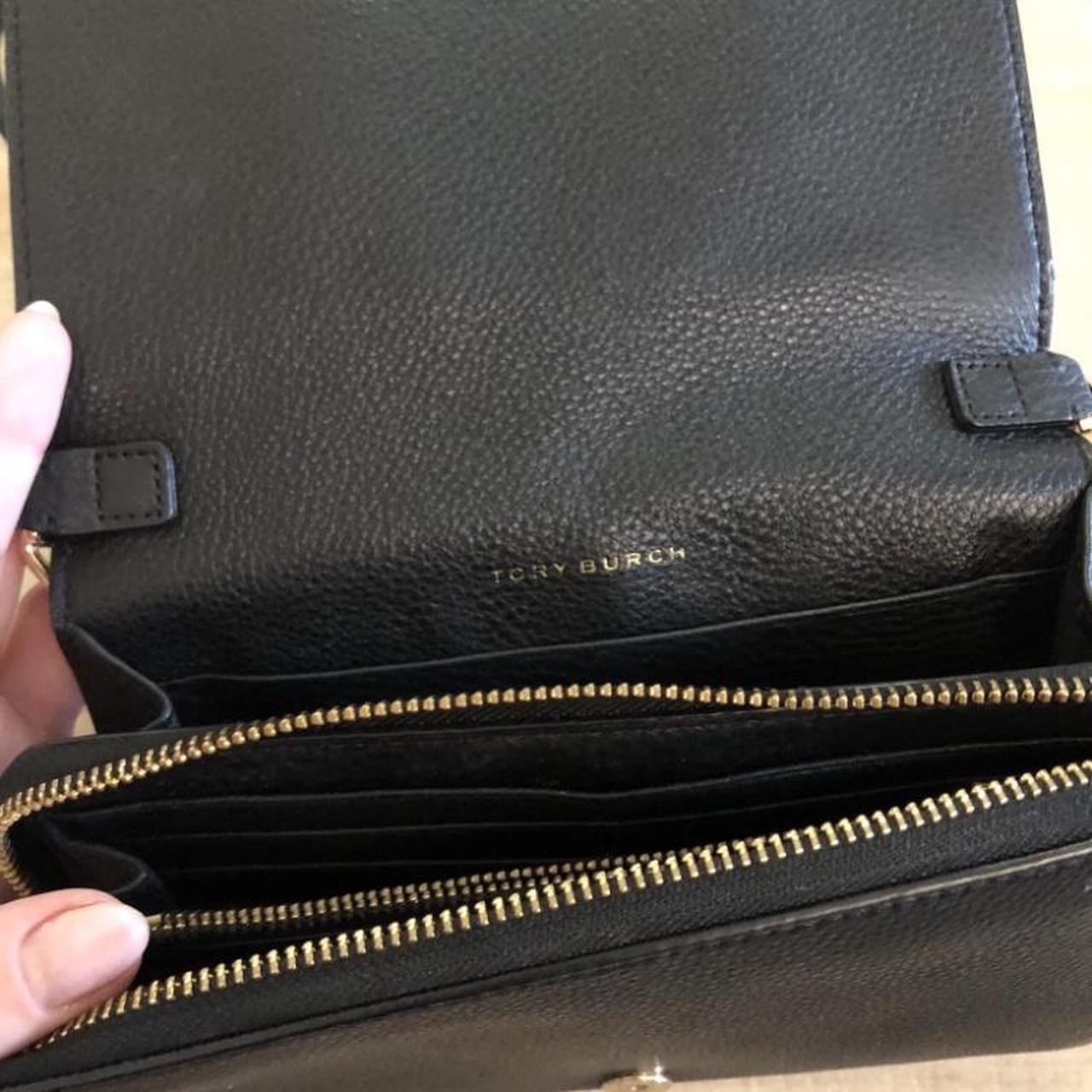 Tory Burch  SALE HARPER WALLET CROSS-BODY ♪ New Tory Burch Harper Flap Crossbody Bag Zip Around Pebbled