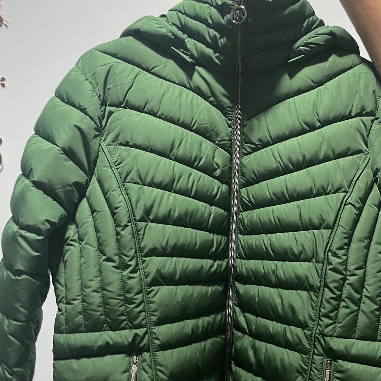 Michael Kors Women's Green Jacket | Depop