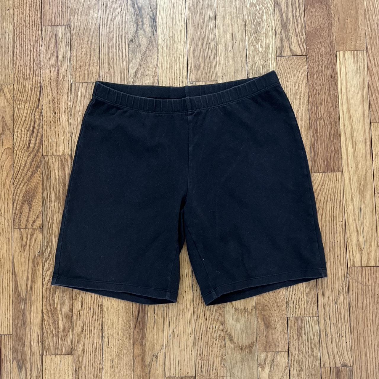 Hanes Women's Black Shorts | Depop