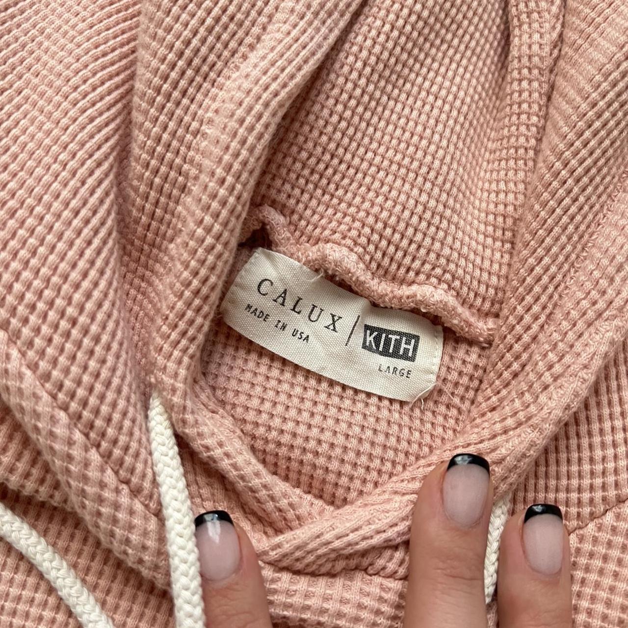 Kith calux waffle sales hoodie