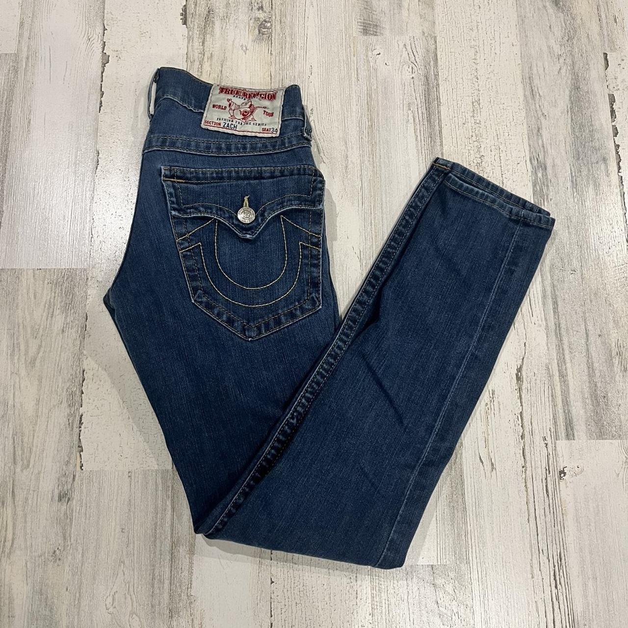 True Religion Zach Denim size 28 Made in Usa in... - Depop