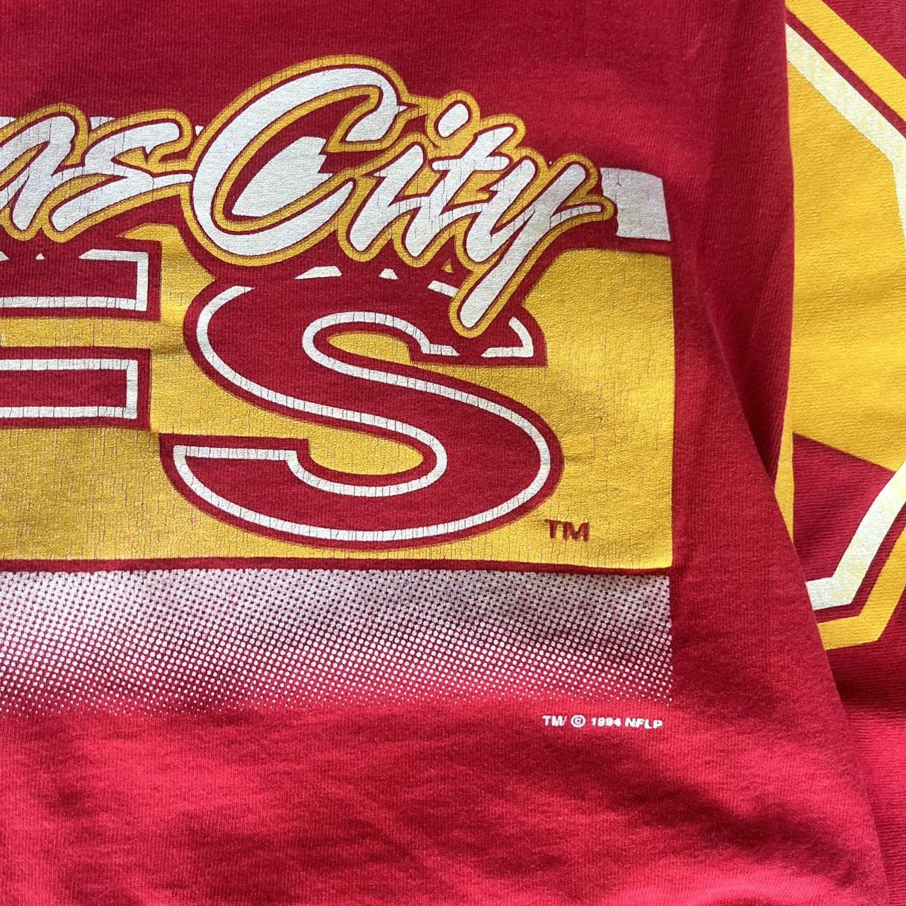 Vintage Kansas City Chiefs T-shirt NFL Football 1994 Salem – For