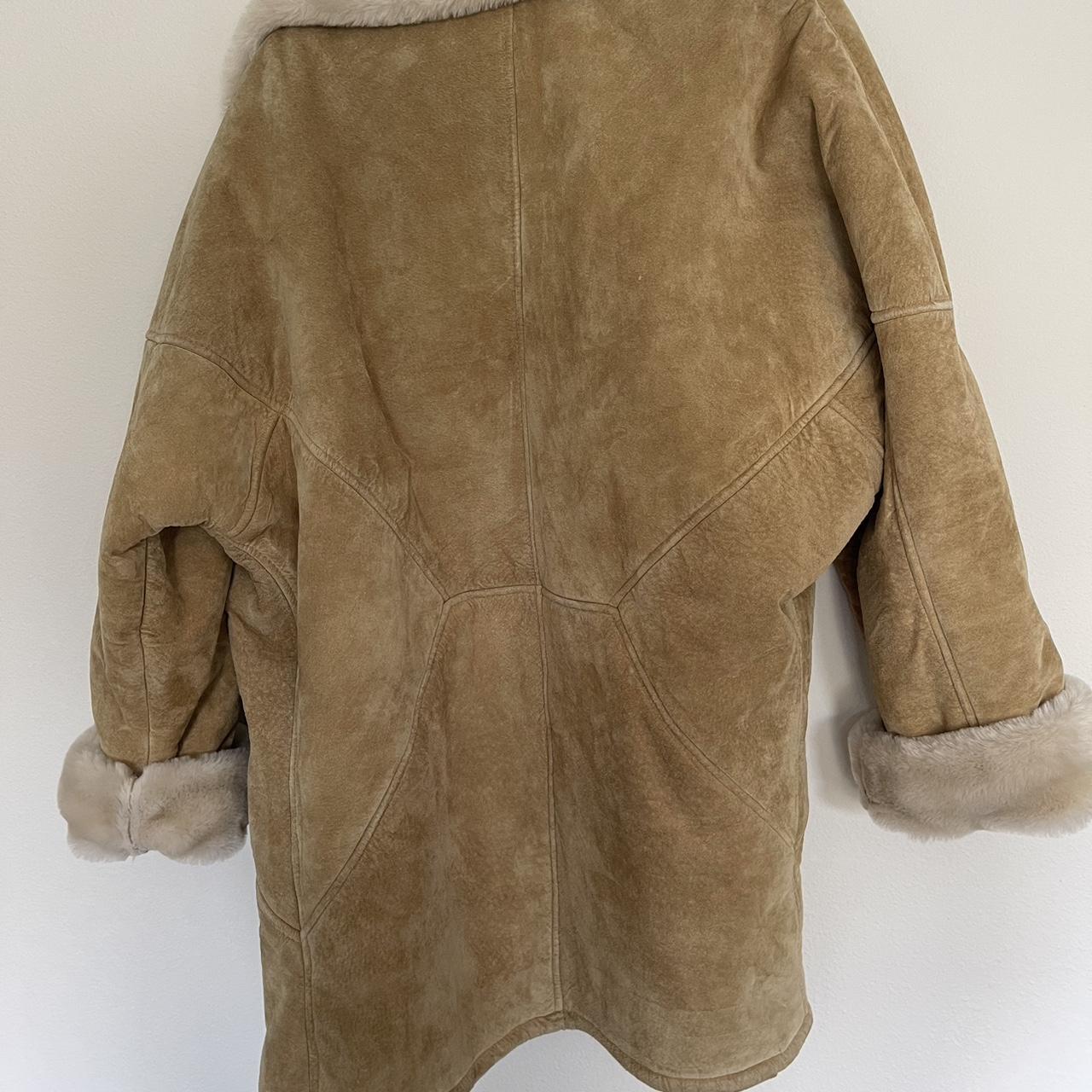 Women's Tan Coat Depop