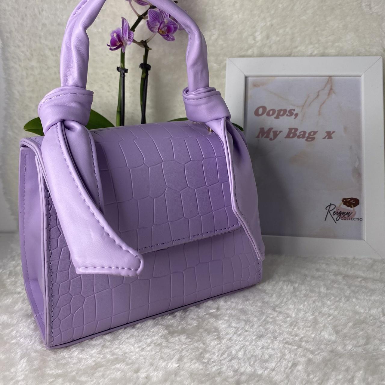 Lilac bag Small cute going out bag Comes with. Depop